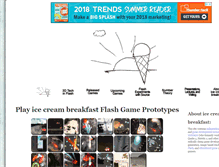 Tablet Screenshot of icecreambreakfast.com